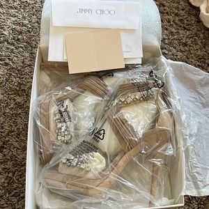 Authentic Jimmy Choo Kani heeled sandals